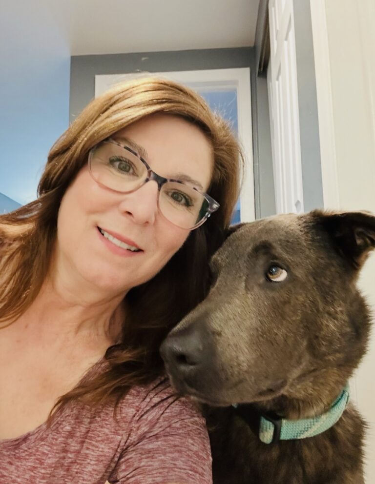 Kathy Longwell and Shasta